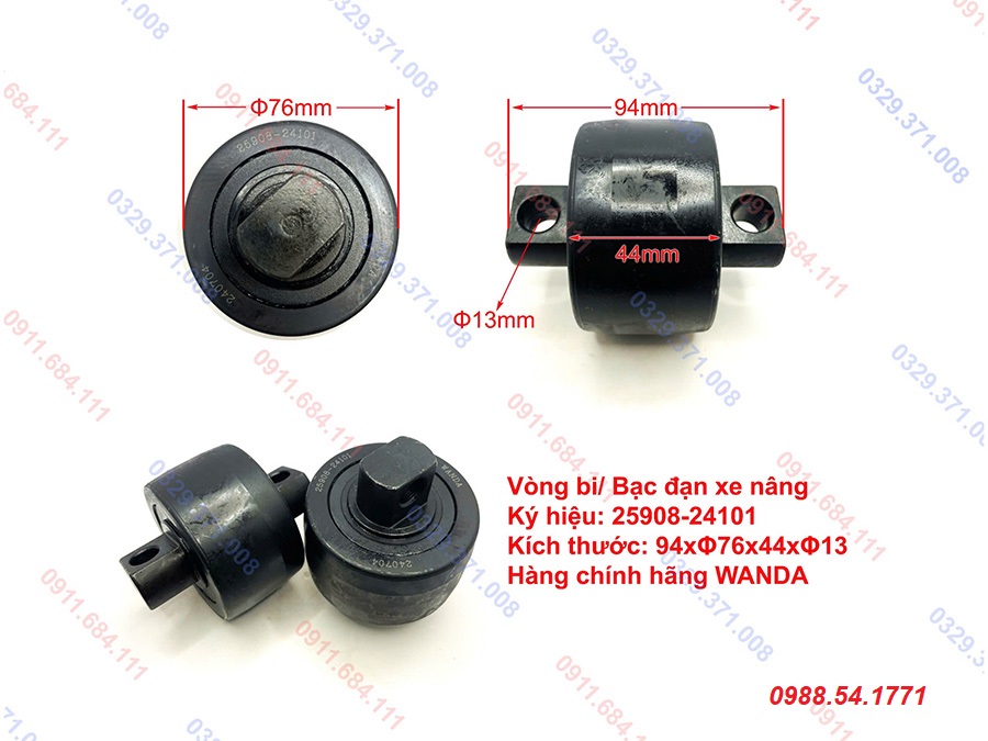Con lăn khung nâng 25908-24101 | Wanda | Mới 100
